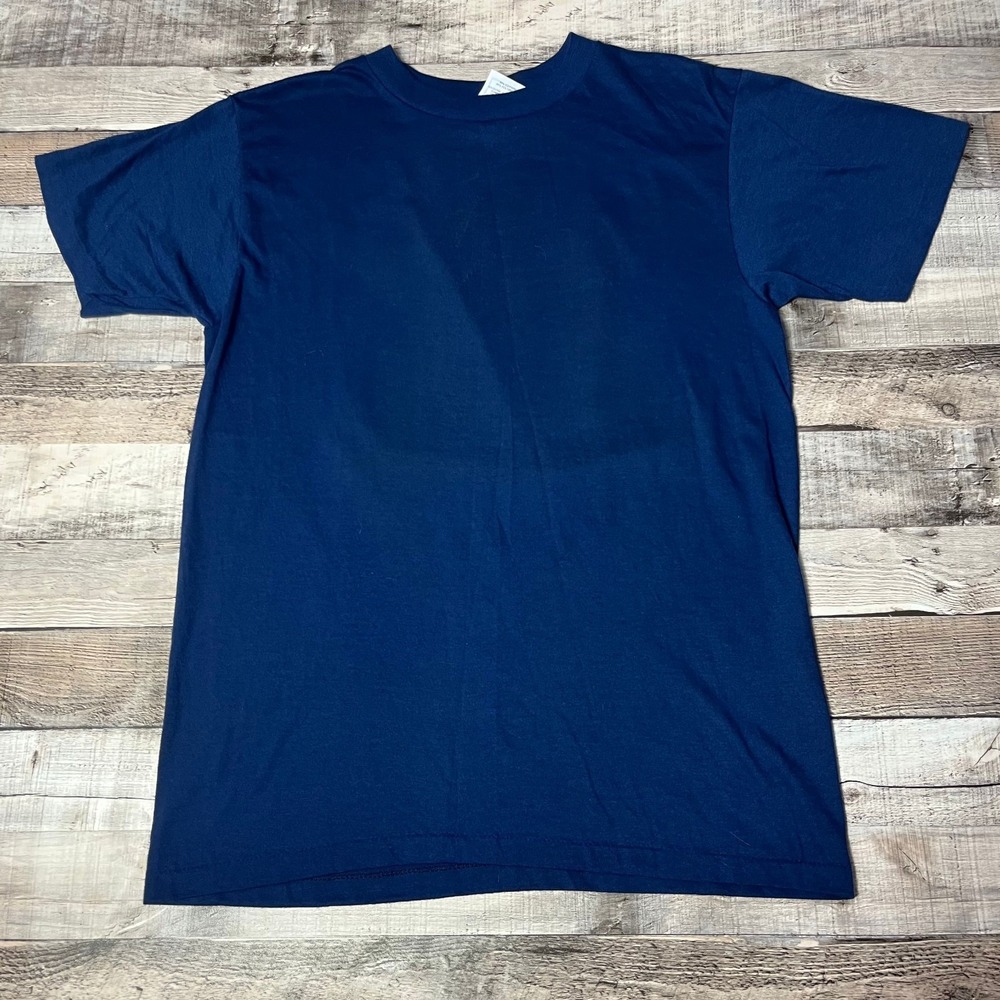 Camel Shirt Adult XL Blue Vintage 80s 1988 Camel Cigarettes Tobacco Promotion
